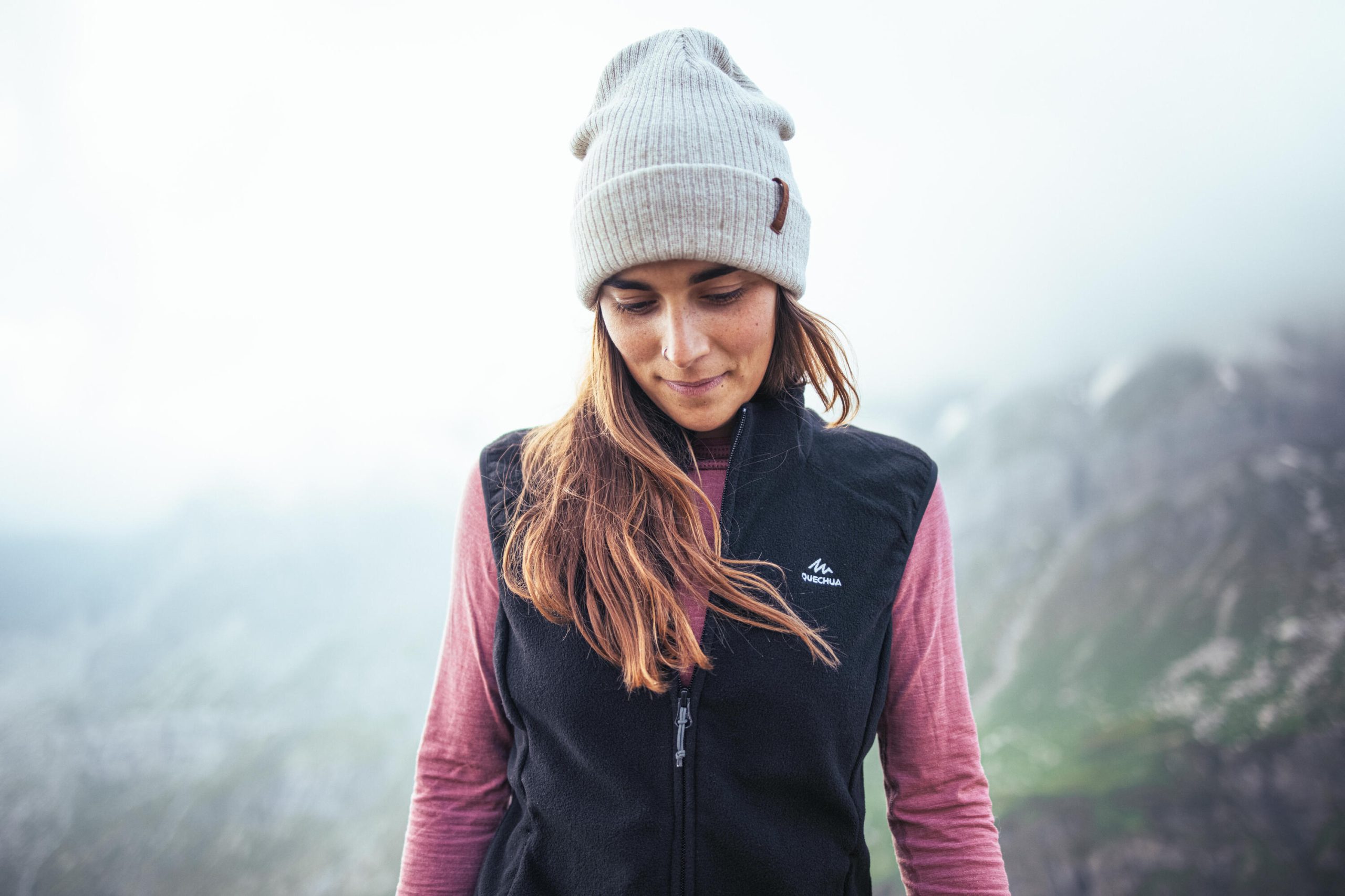 Quechua Women's MH120 Hiking Fleece Vest - Image 9