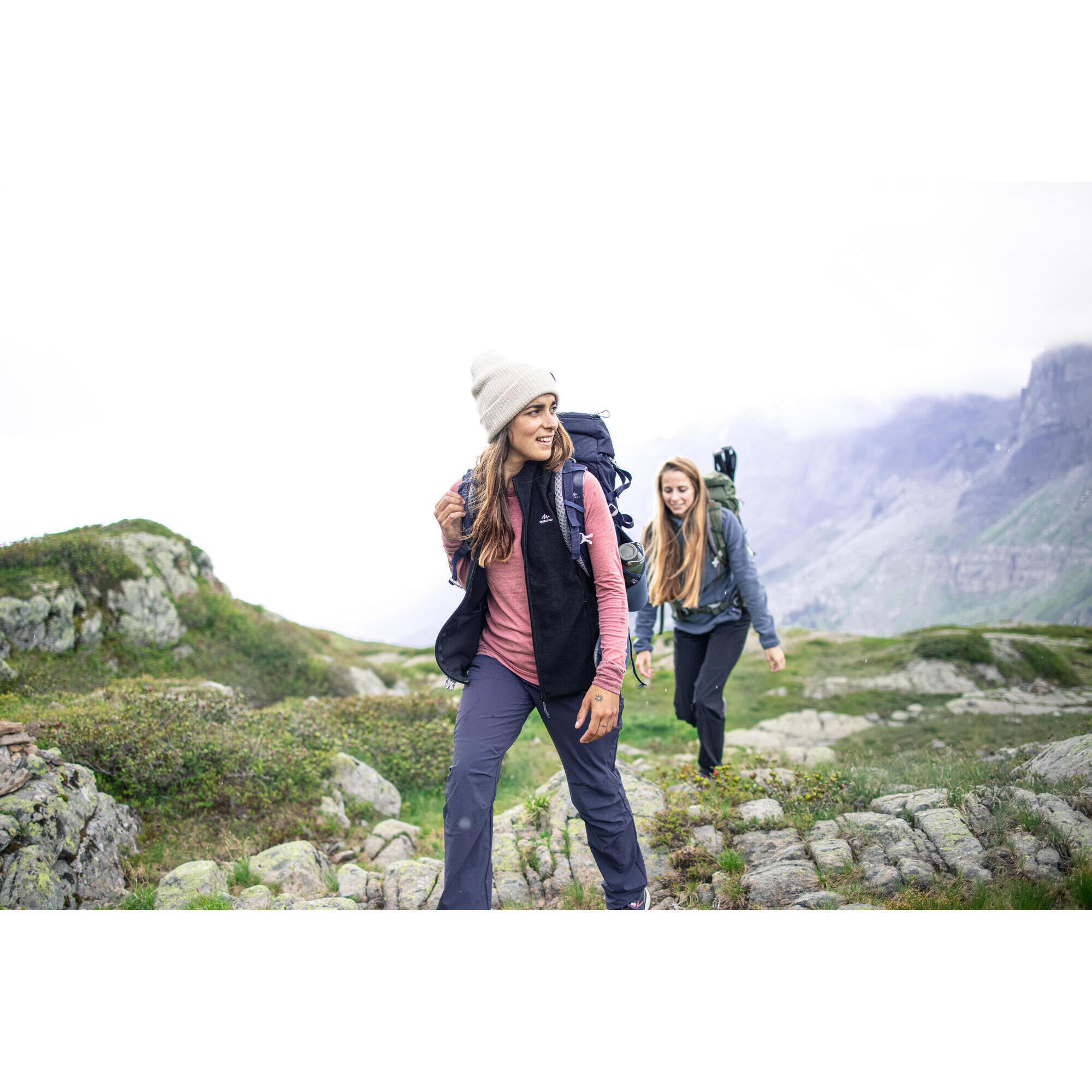 Quechua Women's MH120 Hiking Fleece Vest - Image 7