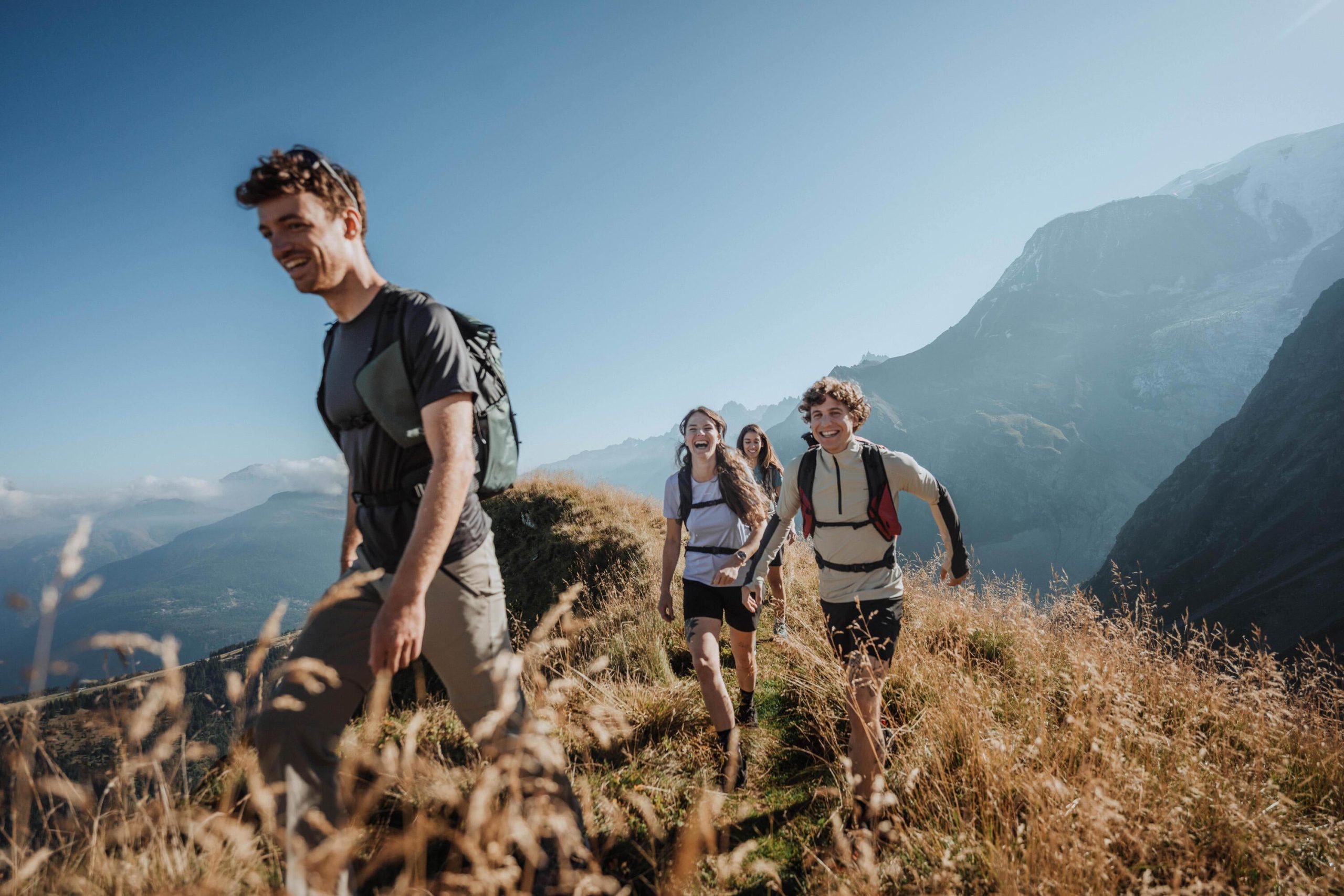 Quechua Men's Hiking Synthetic Short-Sleeved T-Shirt MH100 - Image 7