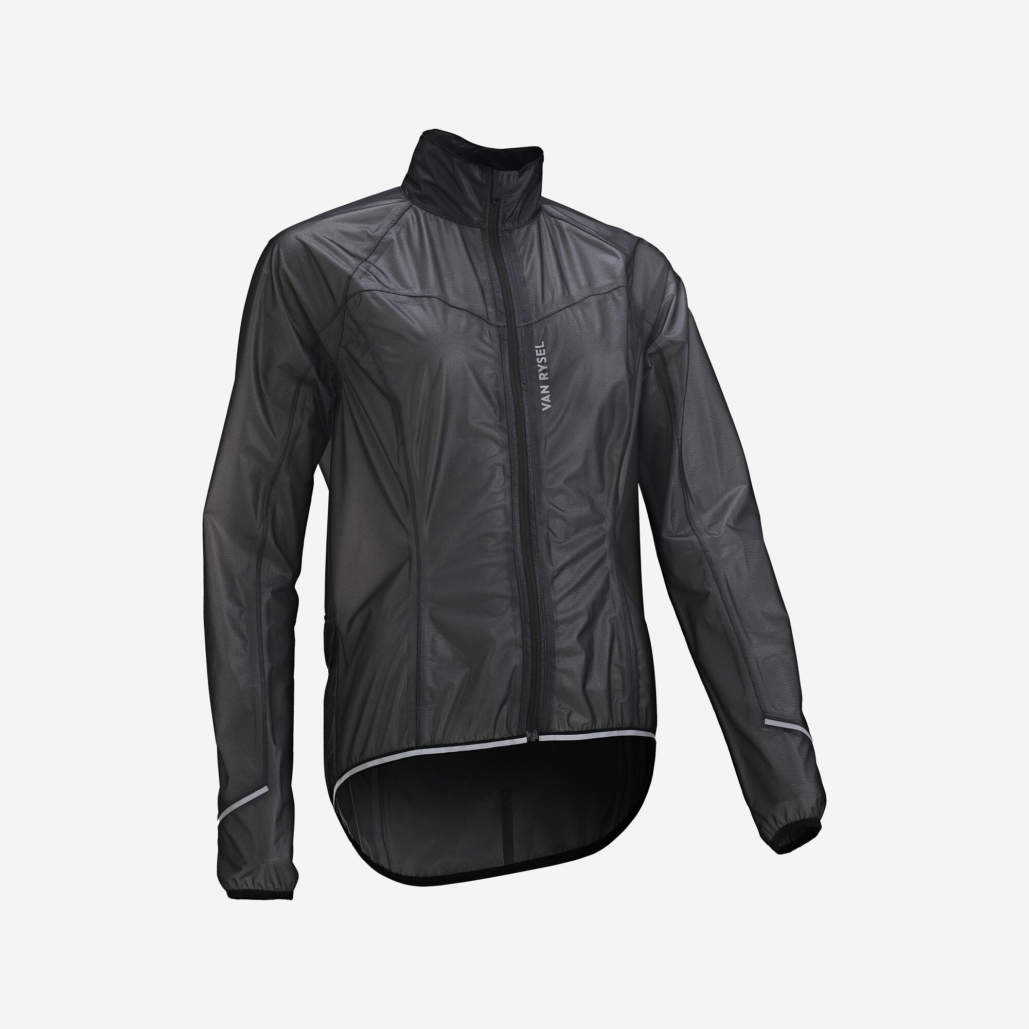 Van Rysel Women's Ultralight Waterproof Cycling Jacket - Image 2