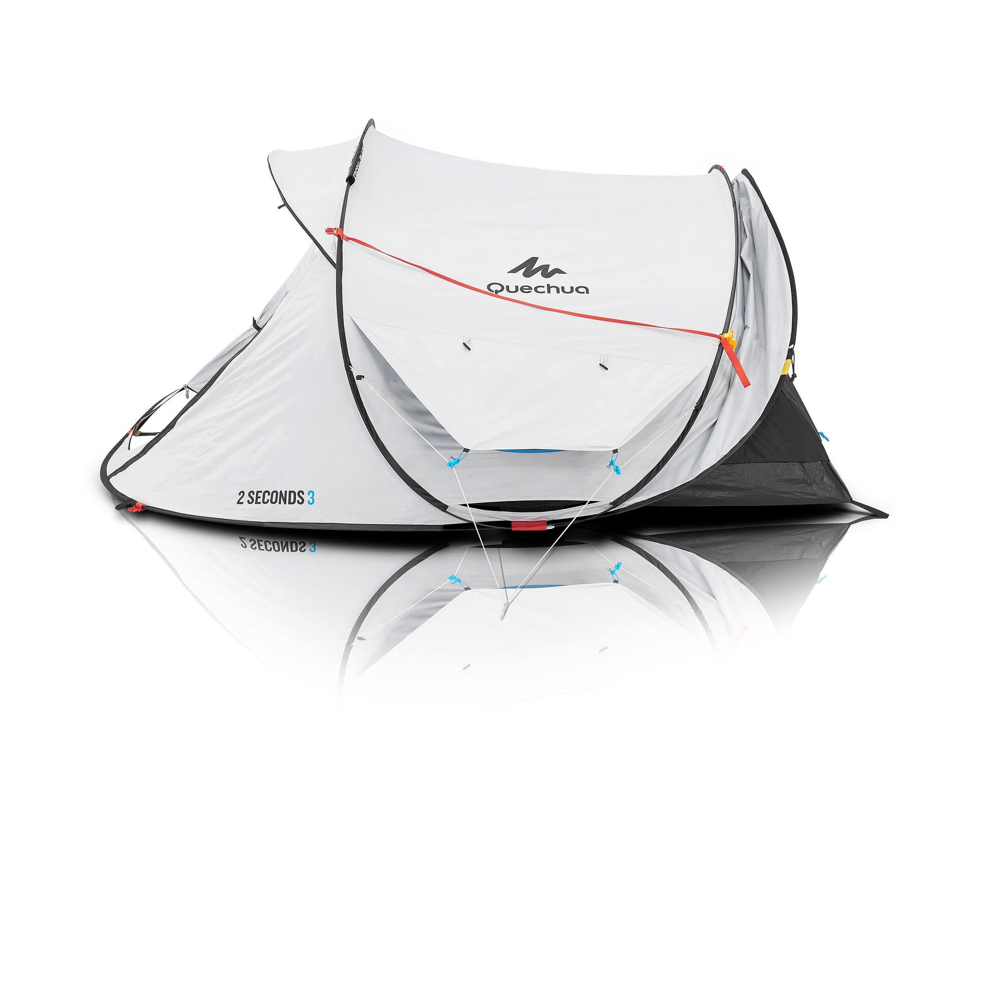 Quechua 2 Second Fresh & Black Waterproof Pop Up Camping Tent 3 Person - Image 5