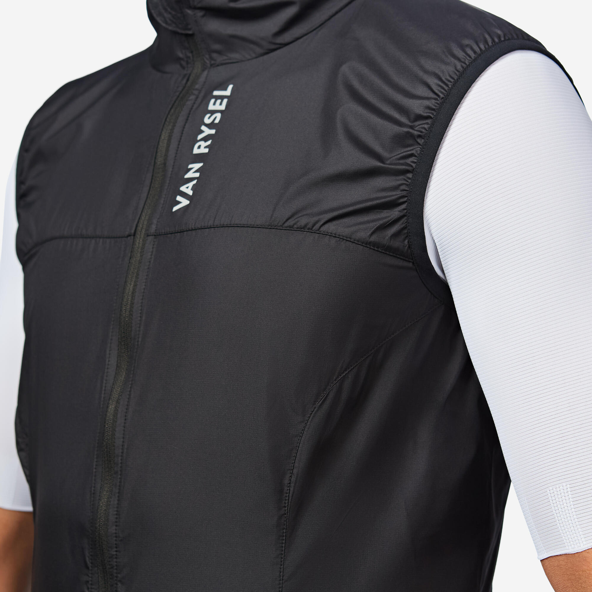Van Rysel Men's Ultralight Cycling Wind Vest - Image 6