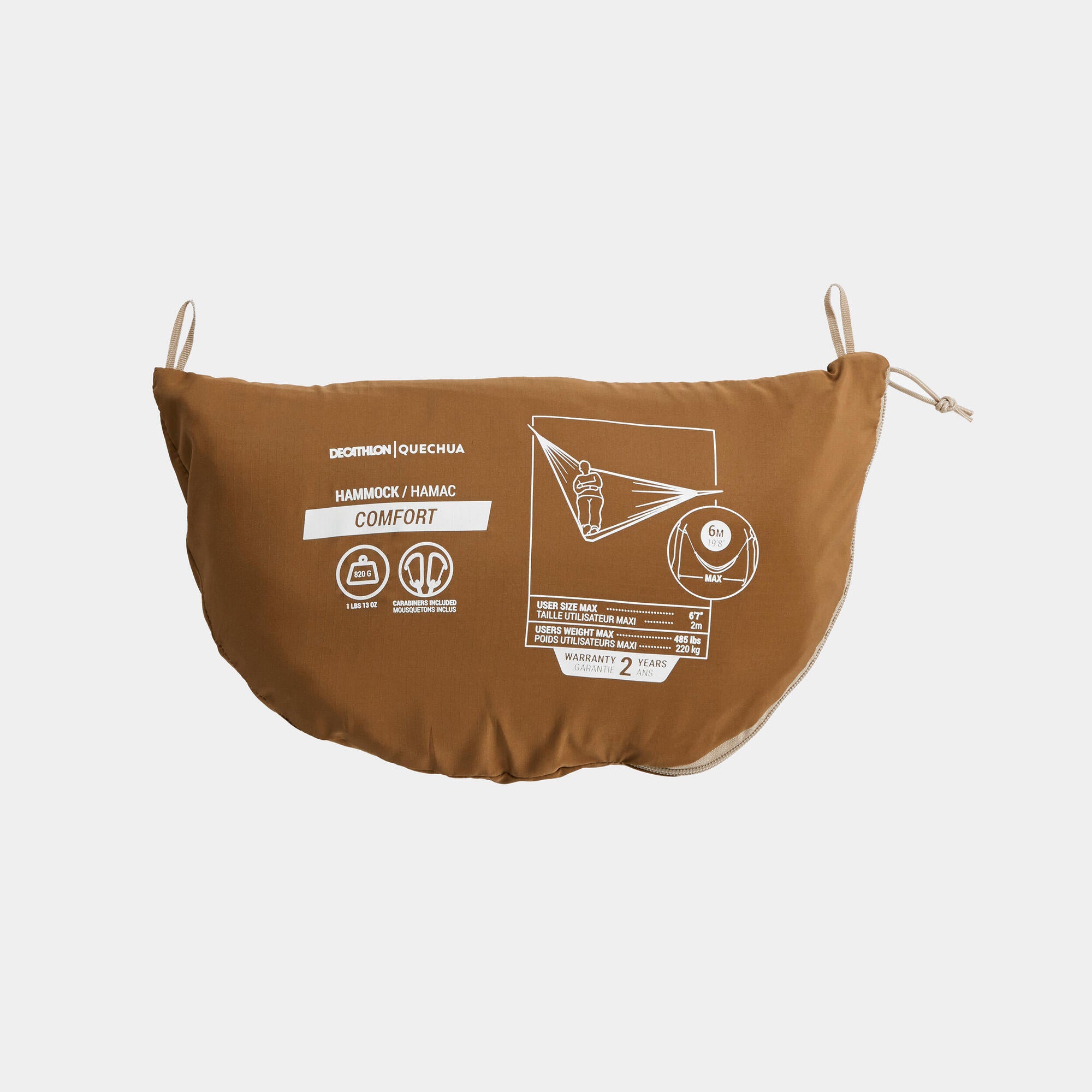 Quechua Comfort Compact Hammock - 2 Person - Image 8