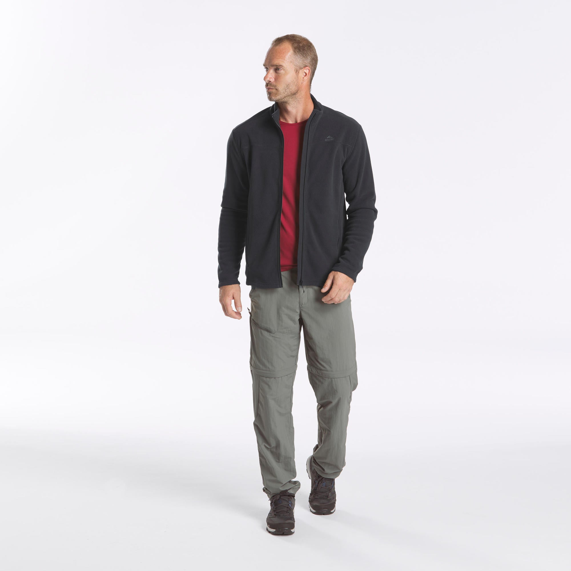 Quechua Men's MH120 Hiking Fleece - Image 7