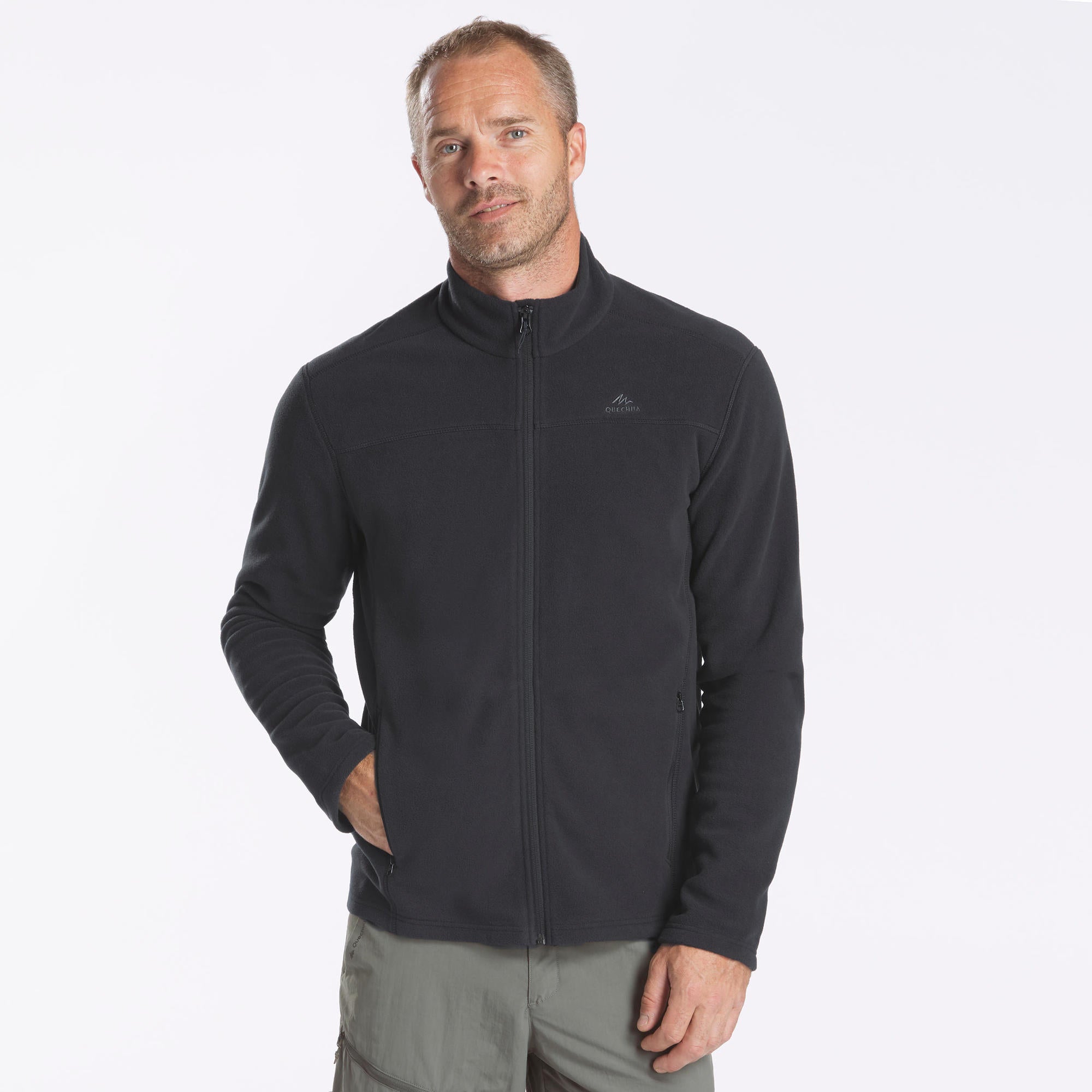 Quechua Men's MH120 Hiking Fleece - Image 6