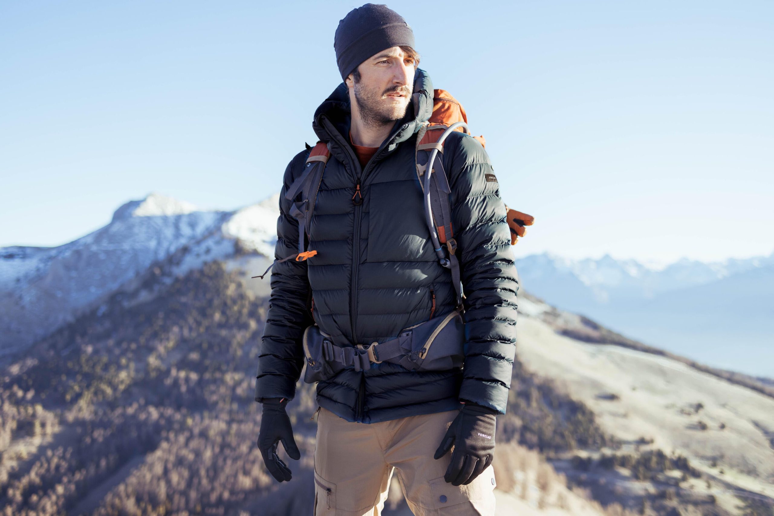 Forclaz Men's MT500 Hooded Down Puffer Jacket - Image 47