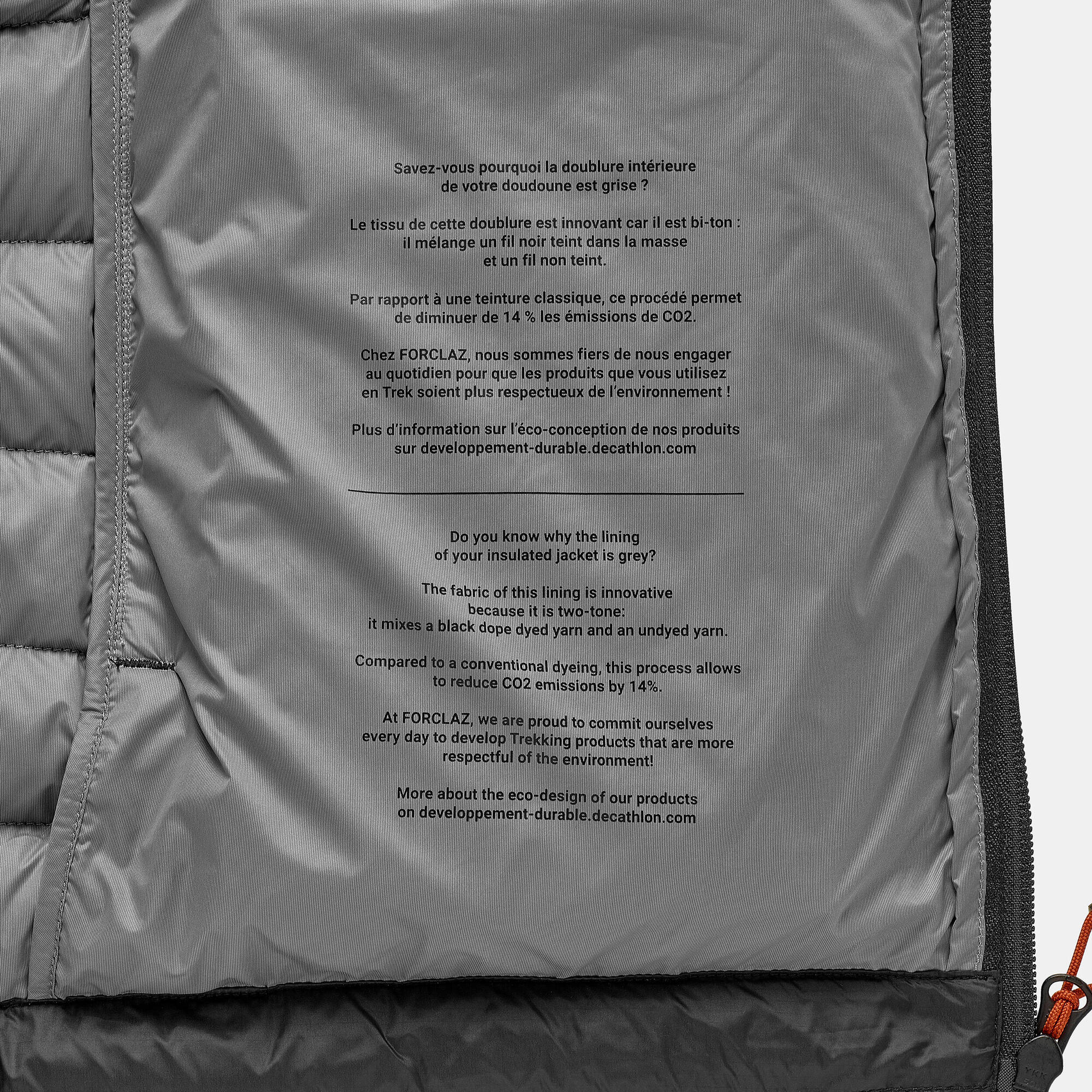 Forclaz Men's MT500 Hooded Down Puffer Jacket - Image 29