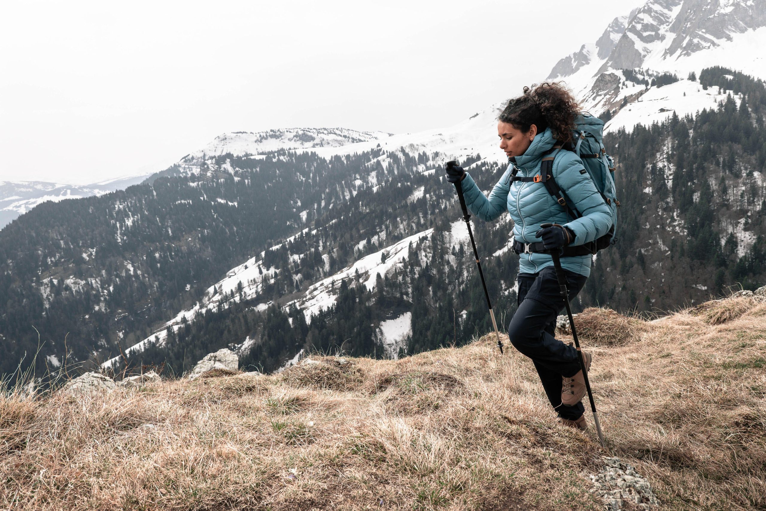 Simond Forclaz Women's MT500 Hooded Down Puffer Jacket - Image 32