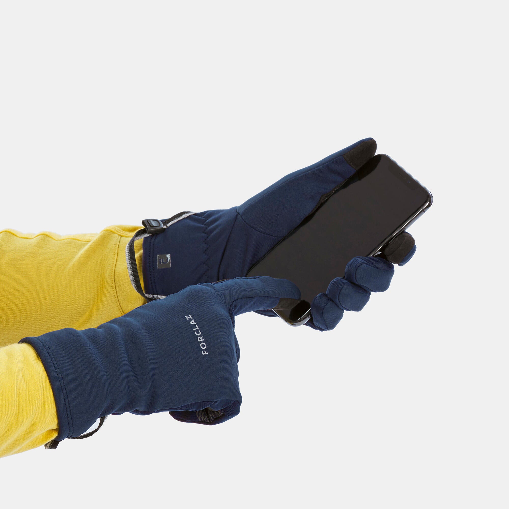 Forclaz Adult MT500 Touchscreen Stretch Backpacking Gloves - Image 3