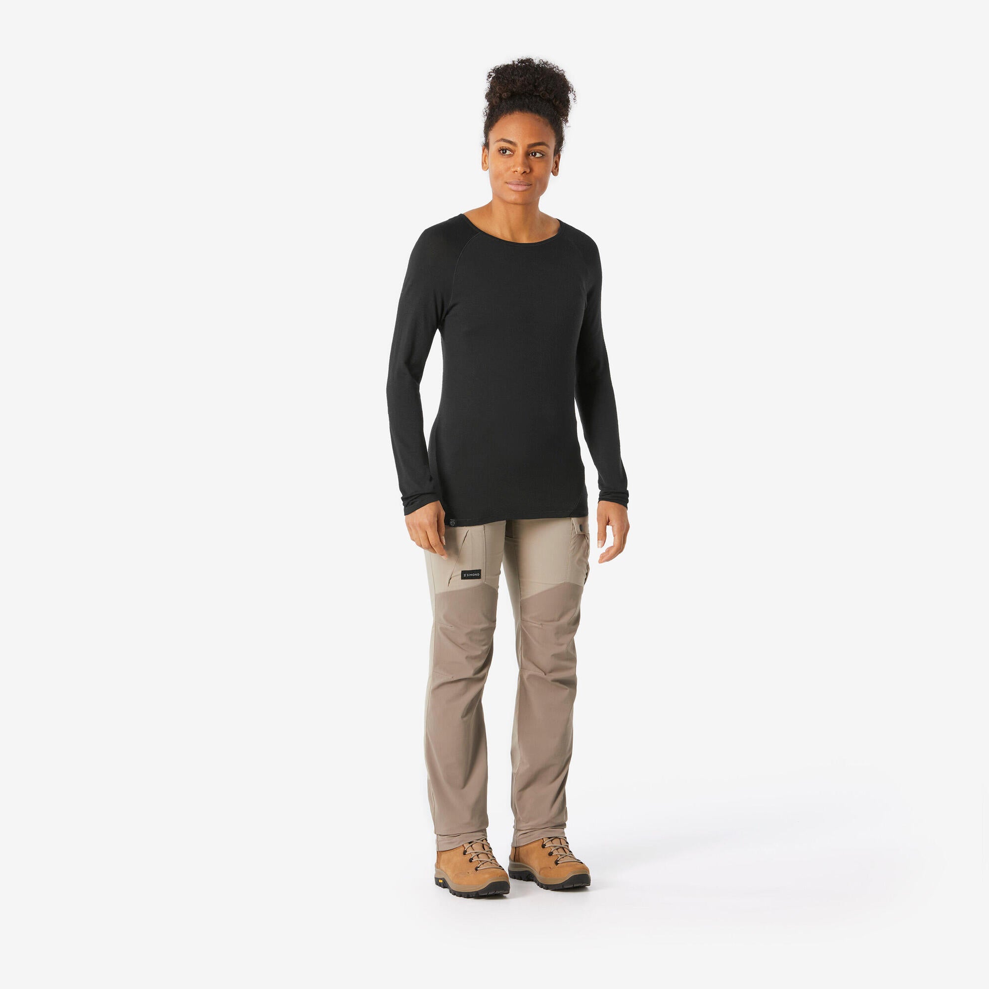 Simond Women's MT500 Long-sleeve 100% Merino Wool Shirt - Image 3