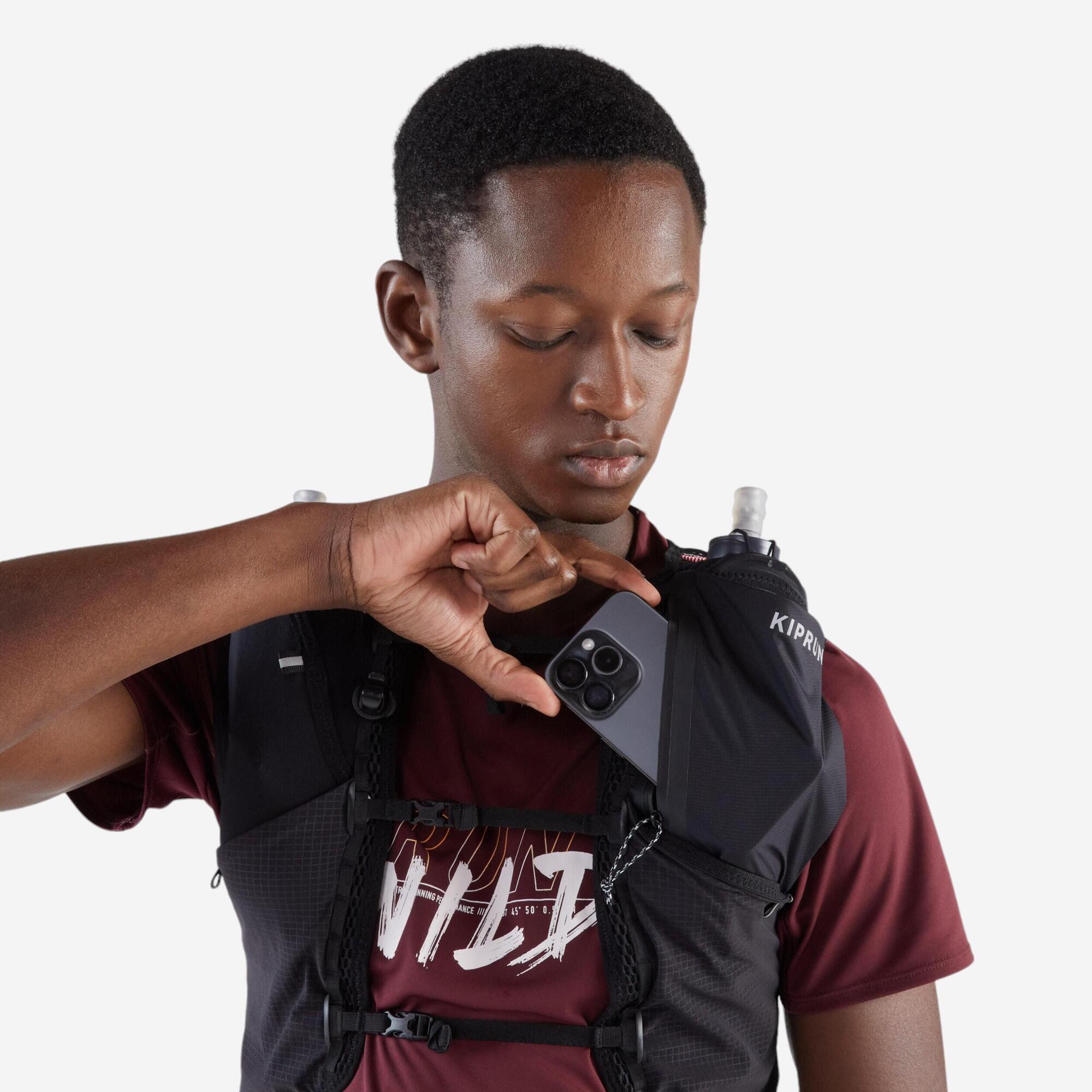 Kiprun 15L Ultra Trail Running Hydration Vest - 2L Water Bladder Included - Image 6