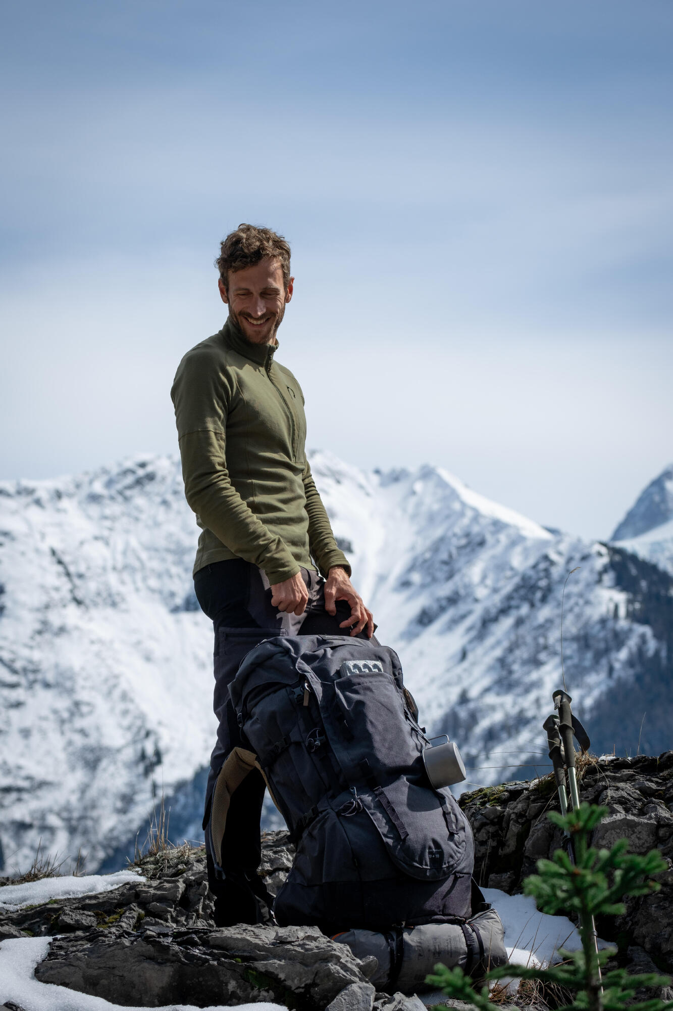 Simond Men's MT900 Symbium2 70+10 L Backpacking Pack - Image 12