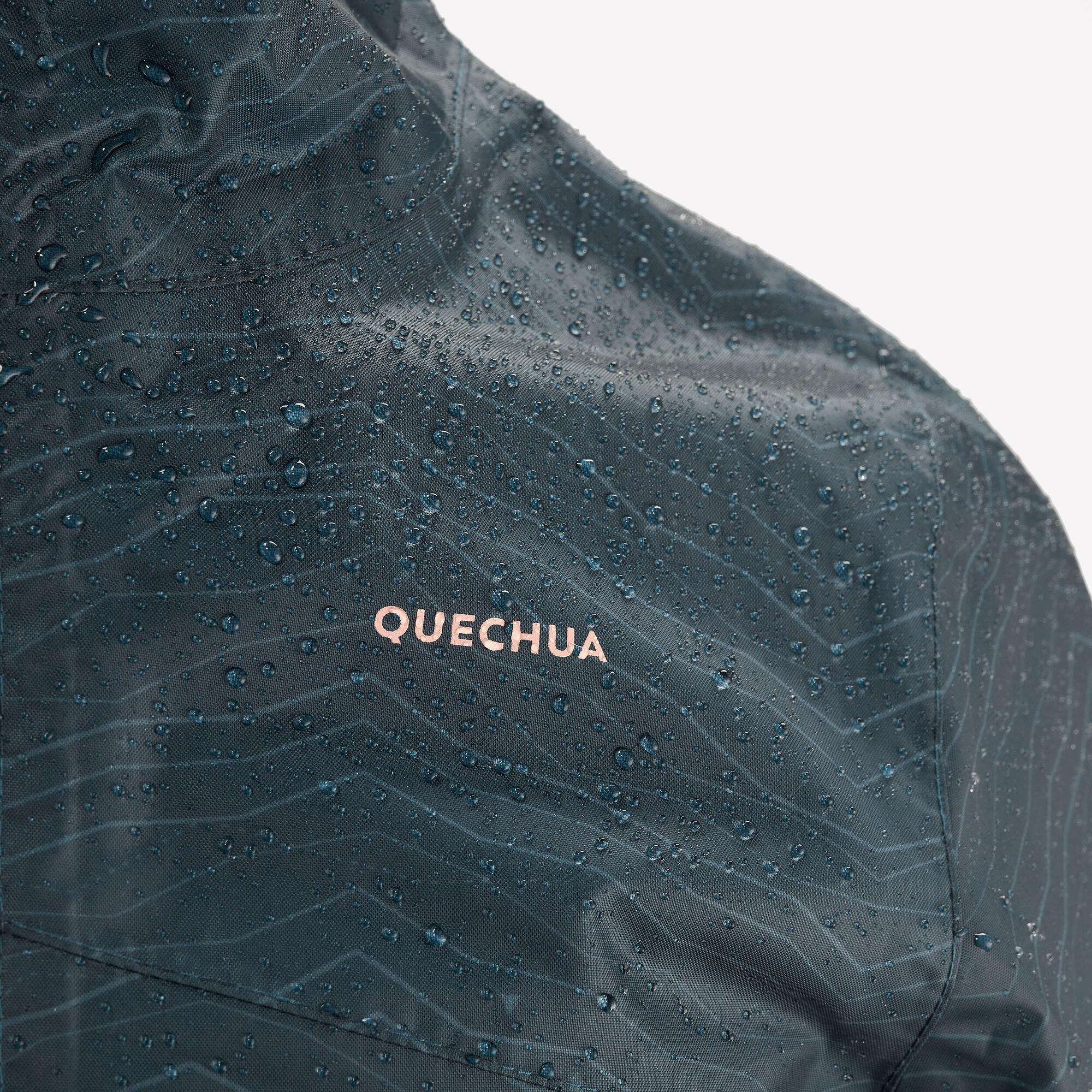 Quechua Kids' MH150 Waterproof Hiking Jacket ?C Ages 7?C15 - Image 3