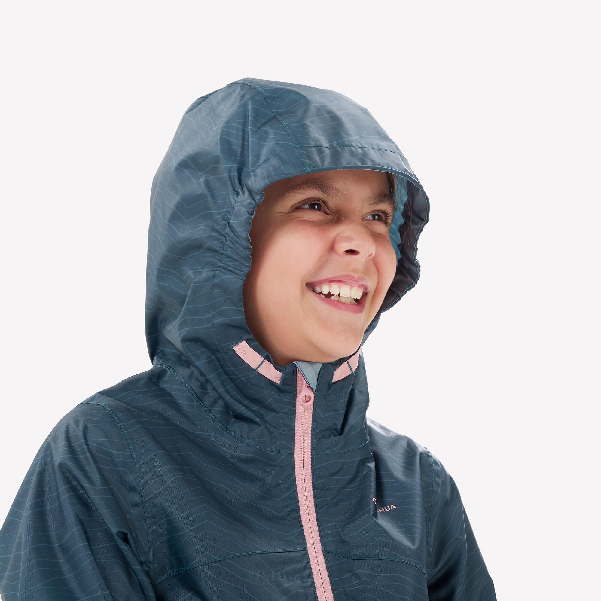 Quechua Kids' MH150 Waterproof Hiking Jacket ?C Ages 7?C15 - Image 5