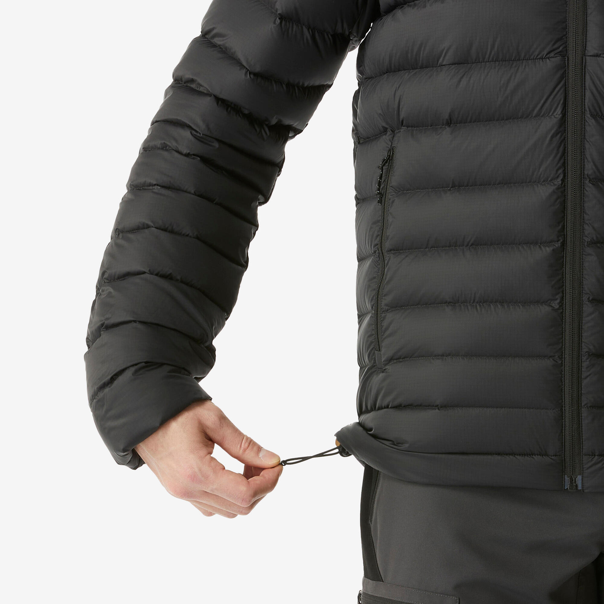 Forclaz Men's MT500 Hooded Down Puffer Jacket - Image 6