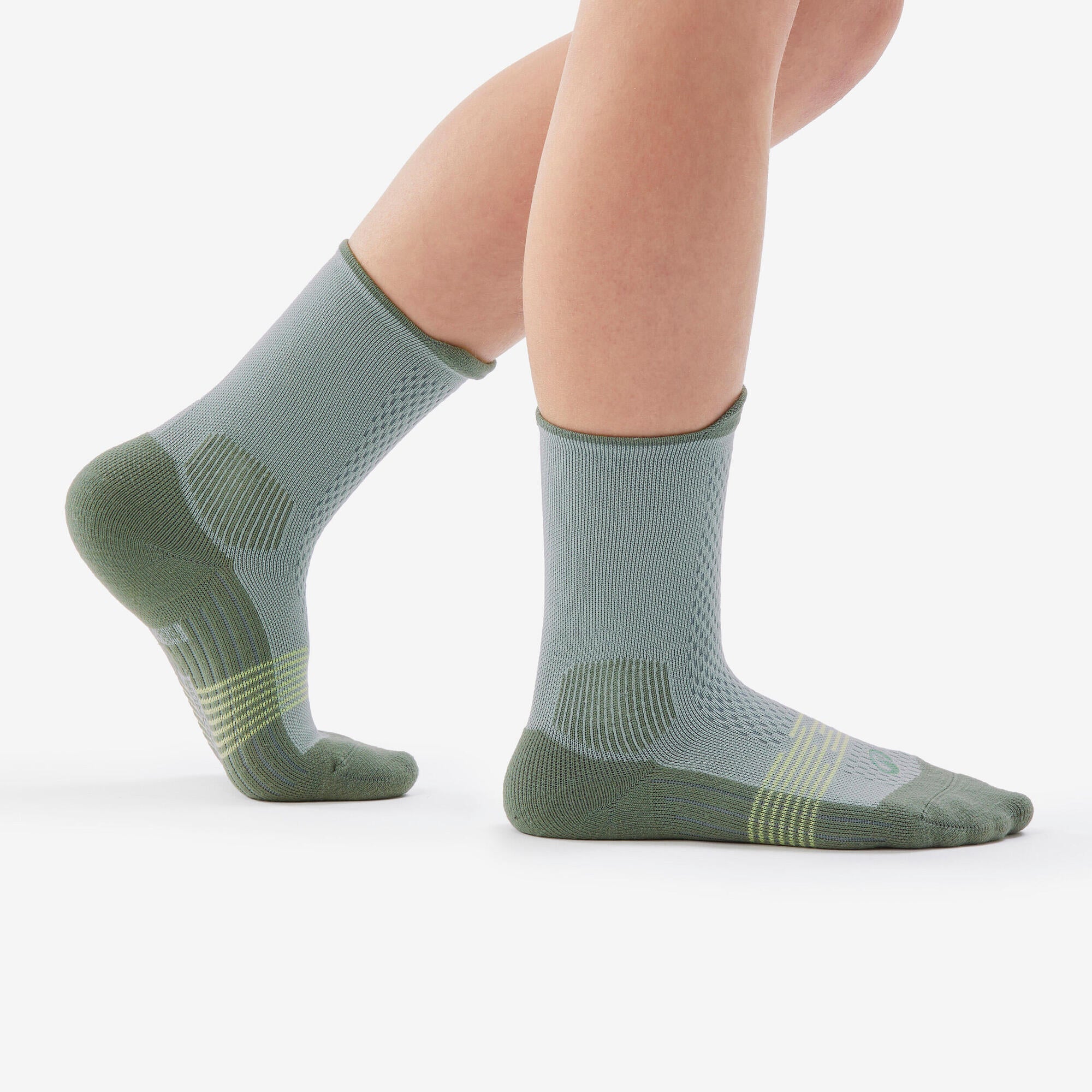 Quechua Kids' Hike 500 Crew Hiking Socks 2-Pack - Image 8