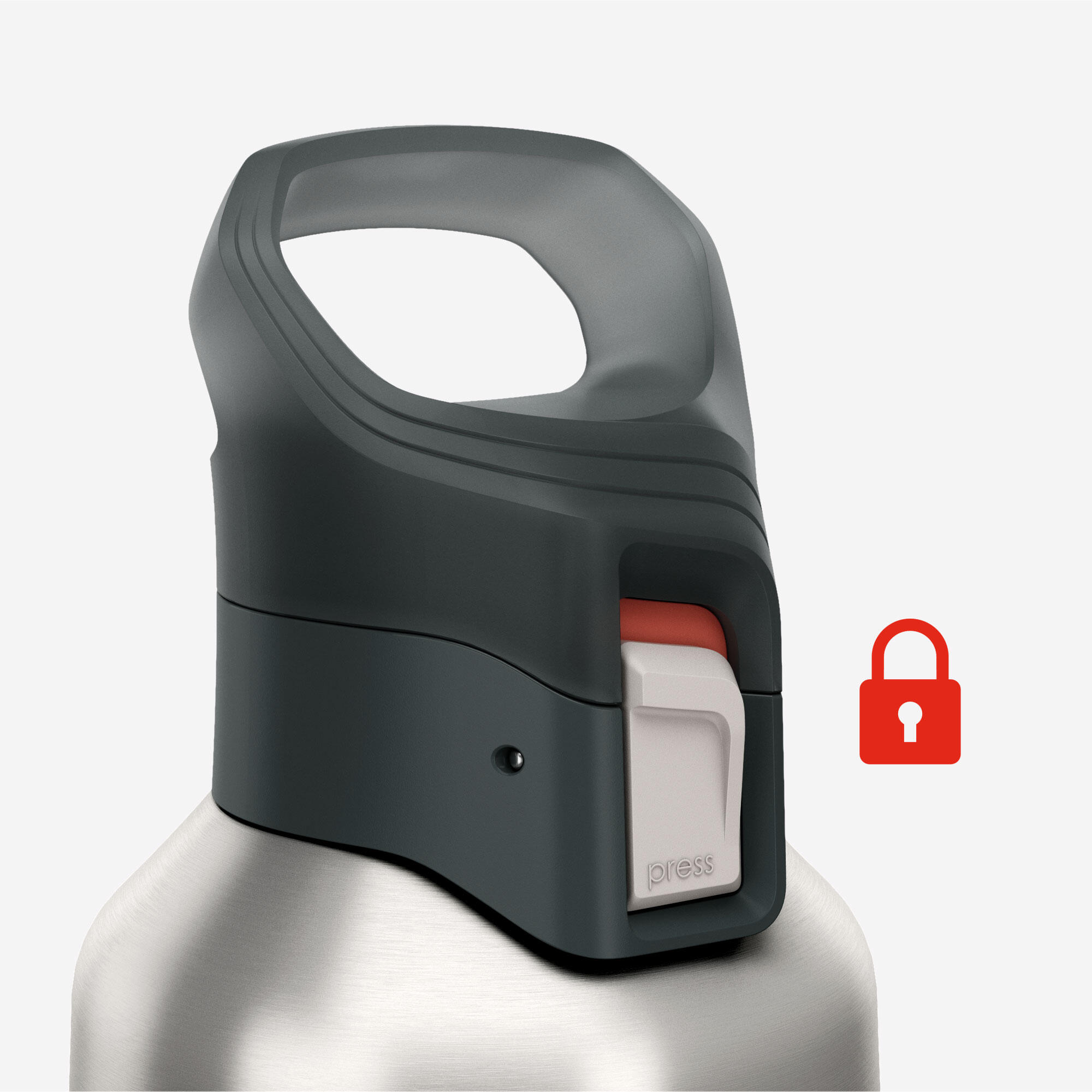 Quechua MH900 Double-Wall Insulated 1 L Water Bottle - Image 7