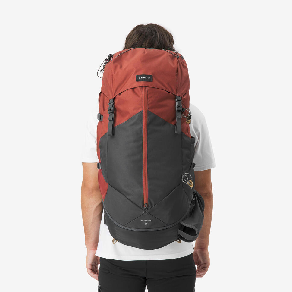 Simond Men's MT100 Easyfit 70L Backpacking Pack - Image 2